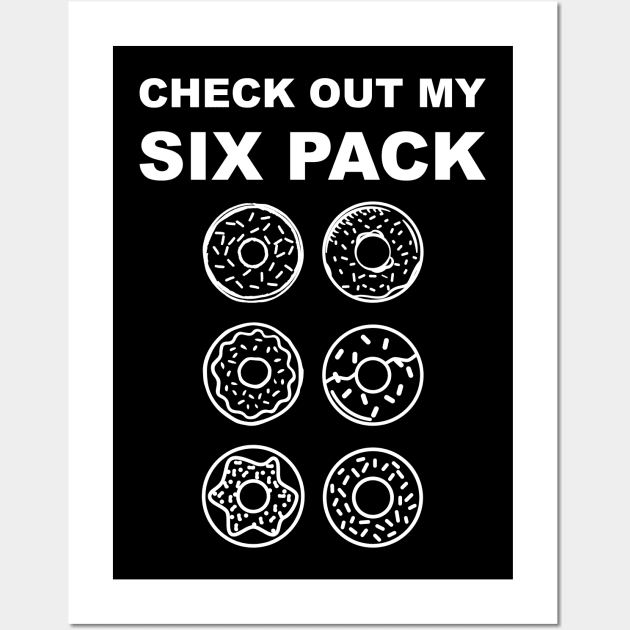 Check Out My Six Pack Wall Art by Lasso Print